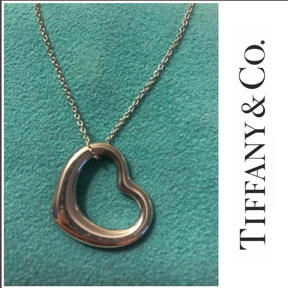 Tiffany & Co. Elsa Peretti Open Heart Necklace